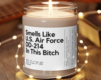 Msgt retirement gifts Personalized Candle Air force retirement Custom airforce Coworker gift retire retiring gift Airforce Retirement