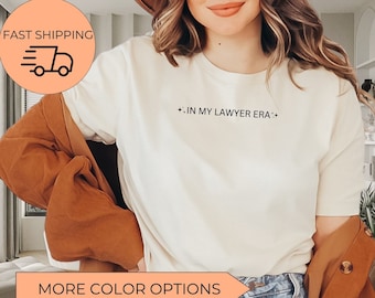 In my lawyer era, Gift For Lawyer, Lawyer Shirt, Law Student, Funny Lawyer Gift, Law School, Born to Argue T Shirt, Lawyer Graduation Tee