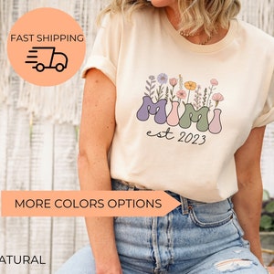 Mimi Shirt, Mimi Wildflowers Shirt, Mimi TShirt, Mimi T Shirt, Mimi Shirts, Gift For Mimi,Mothers Day Gift For Mimi,Grandma Shirt,Mimi Gifts