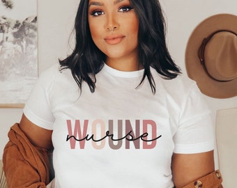 Wound nurse shirt, wound nurse, wound nurse gift, critical care nurse, wound care rn, ostomy nurse, gift for wound nurse, wound care gift