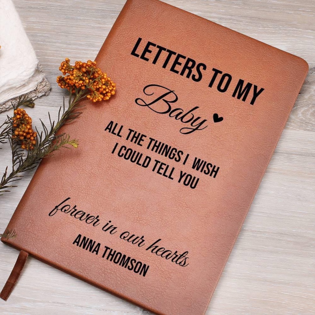 Infancy Journal Loss of Baby Journal Custom Grief Journal Pregnancy Loss Gift Stillborn ...