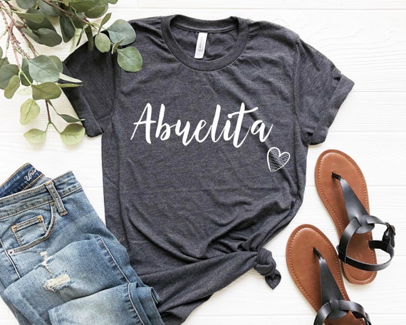 Abuelita Shirt Grandma Gift Abuela Shirt Christmas Gift for | Etsy