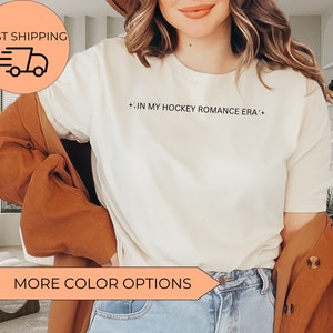 In My Hockey Romance Era Shirt, Hockey Romance Book Club Shirt, Sports Romance Sweatshirt, Romance Reader Shirt, Romance Reader Shirt