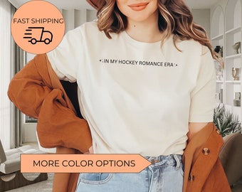 In My Hockey Romance Era Shirt, Hockey Romance Book Club Shirt, Sports Romance Sweatshirt, Romance Reader Shirt, Romance Reader Shirt