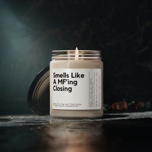 Personalized Real Estate Gift Soy Candles Custom Realtor Candle Salesperson Gift Real Estate Marketing Realtor Marketing Gift For Realtor image 4