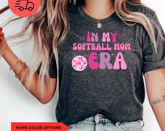 In My Softball Mama Era Shirt, Softball Mom Shirt,Softball Mama Shirt, Softball Lover, Game Day, Mom Shirt,Sport Mom Tee