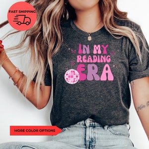 In My Reading Teacher Era Shirt,Reading Teacher Shirt, Reading Teacher, Funny Reading Specialist Tee, Literacy Coach T-Shirt