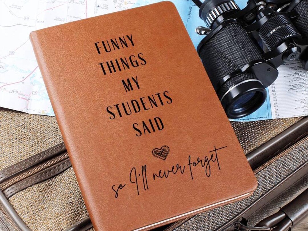 Personalized Teacher Journal Thank You Gift for Teacher Custom End of ...