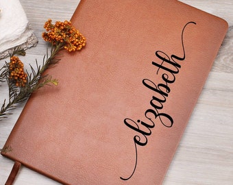 Personalized Journal for Women Gift Custom Leatherette Journal with Name Custom Personalized memory journal Life Journal for Women Daughter