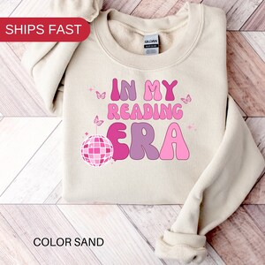 In My Reading Teacher Era Sweatshirt,Reading Teacher Sweatshirt, Reading Teacher, Funny Reading Specialist Tee, Literacy Coach T-Sweatshirt