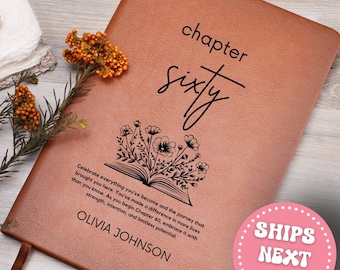 Personalized 60th Birthday Gift Turning Sixty Notebook 60 Years Old Gift for Her or Him Birthday keepsake 60th Gift for her 60th Journal