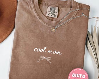 Comfort Colors® Cool Mom Shirt, Cool Moms Club Shirt, Mom Life Shirt, Mother’s Day Shirt, Mom Appreciation Shirt, Shirt for Cool Moms