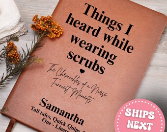 Nurse Journal Gift Nurse Funny New Nurse Nursing Student Graduation Nursing School Graduation Graduate Nursing Present Appreciation Gif