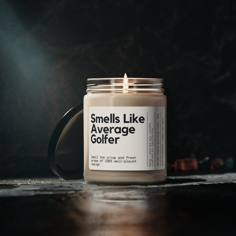 Average Golfer Soy Wax Candle - Thumbnail 2