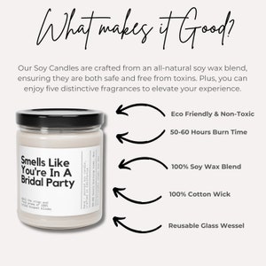 a jar of candles with the words, what makes it good?