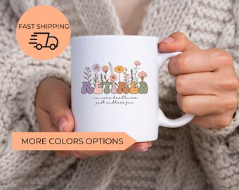 Personalized Retired 2023 Mug,Retirement Gifts For Women,Retirement Party Mug,Gift for Retired Women,Retired Teacher,Grandma