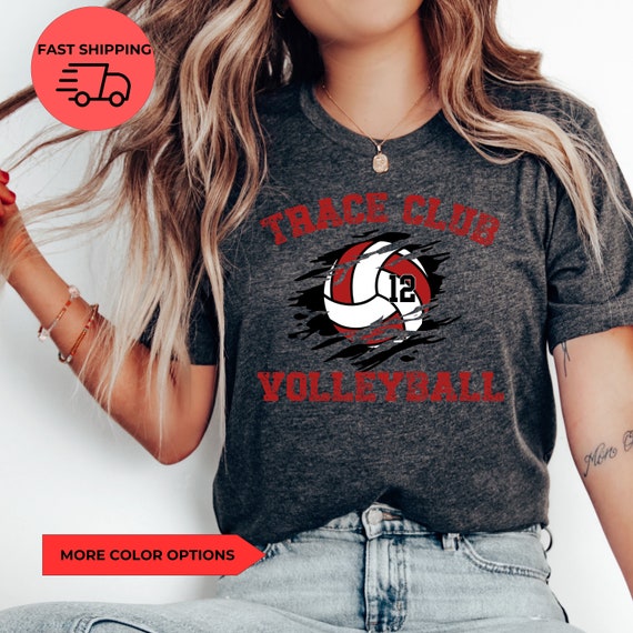 Womens Volleyball Mom Women's T-Shirt - Red Womens Volleyball Mom Women's T-Shirt - Red