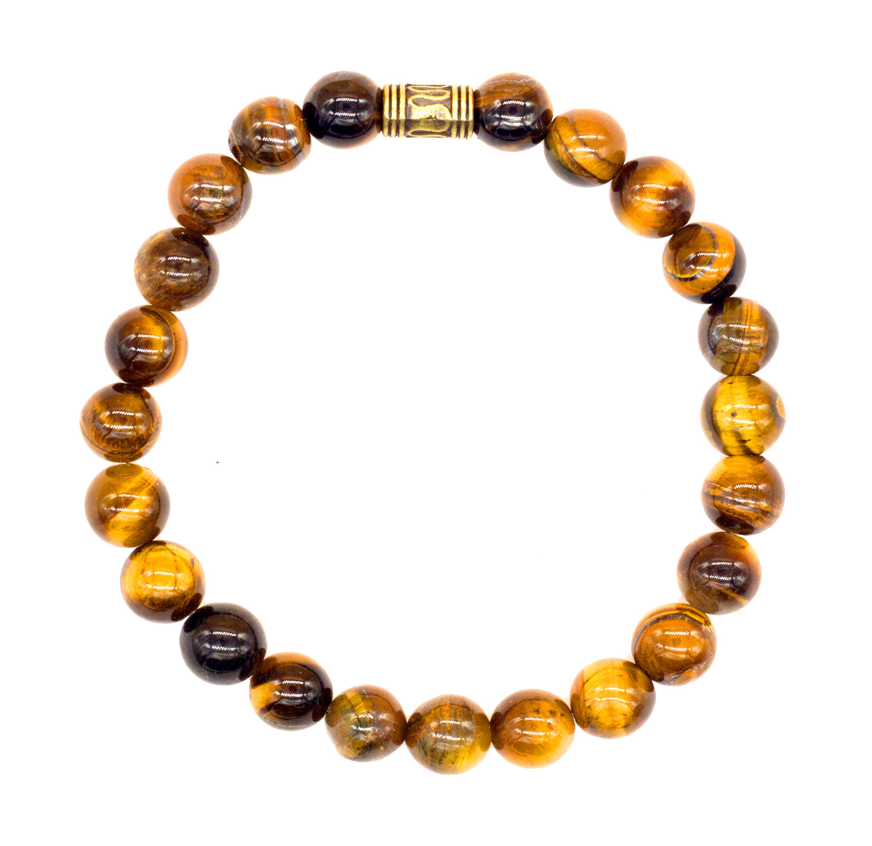 Tiger Eye Gemstone Bracelet Tiger Eye Bracelet Men Bracelet Etsy UK