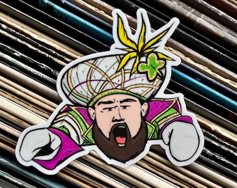 Jason Kelce Sticker - Mummer Parade Speech - Philadelphia Eagles - New Heights