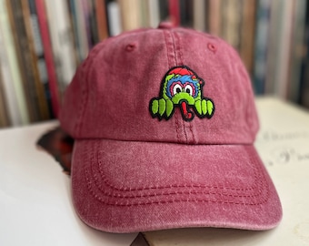 Phanatic Dad Hat, Philadelphia Phillies, Retro Vintage Philly Cap, Fan, Best Mascot, Baseball, Men Women Unisex, More Colors