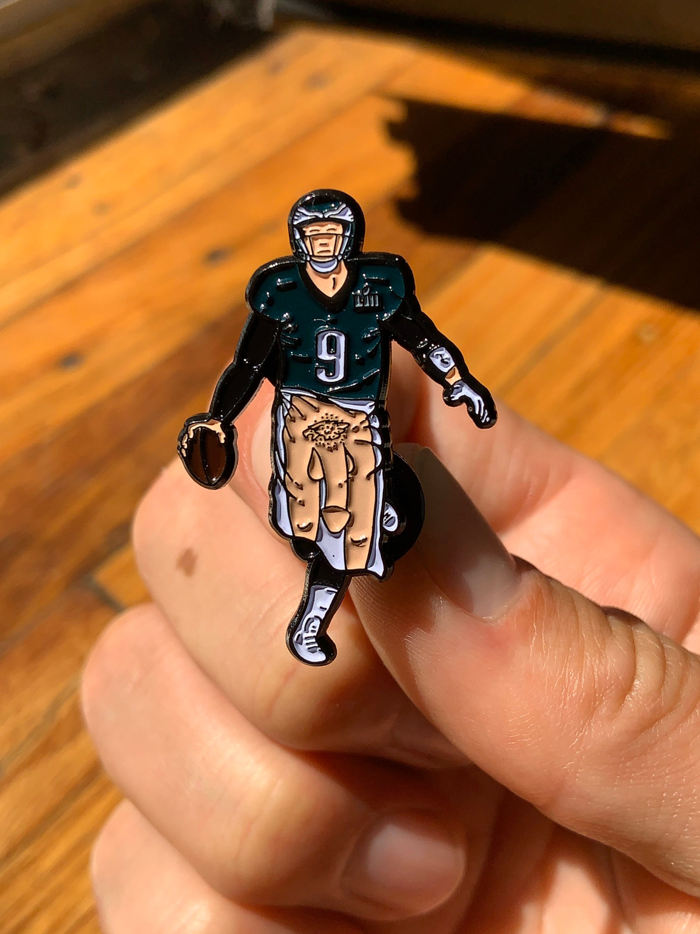 hand philadelphia eagles nails