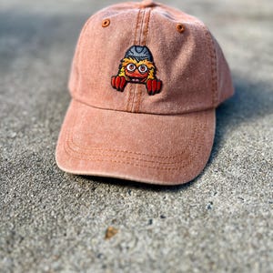 Gritty Dad Hat, Philadelphia Flyers, Retro Vintage Philly Cap, Philly Fan, Best Mascots, Hockey, Men Women Unisex, Multiple Colors Vintage orange