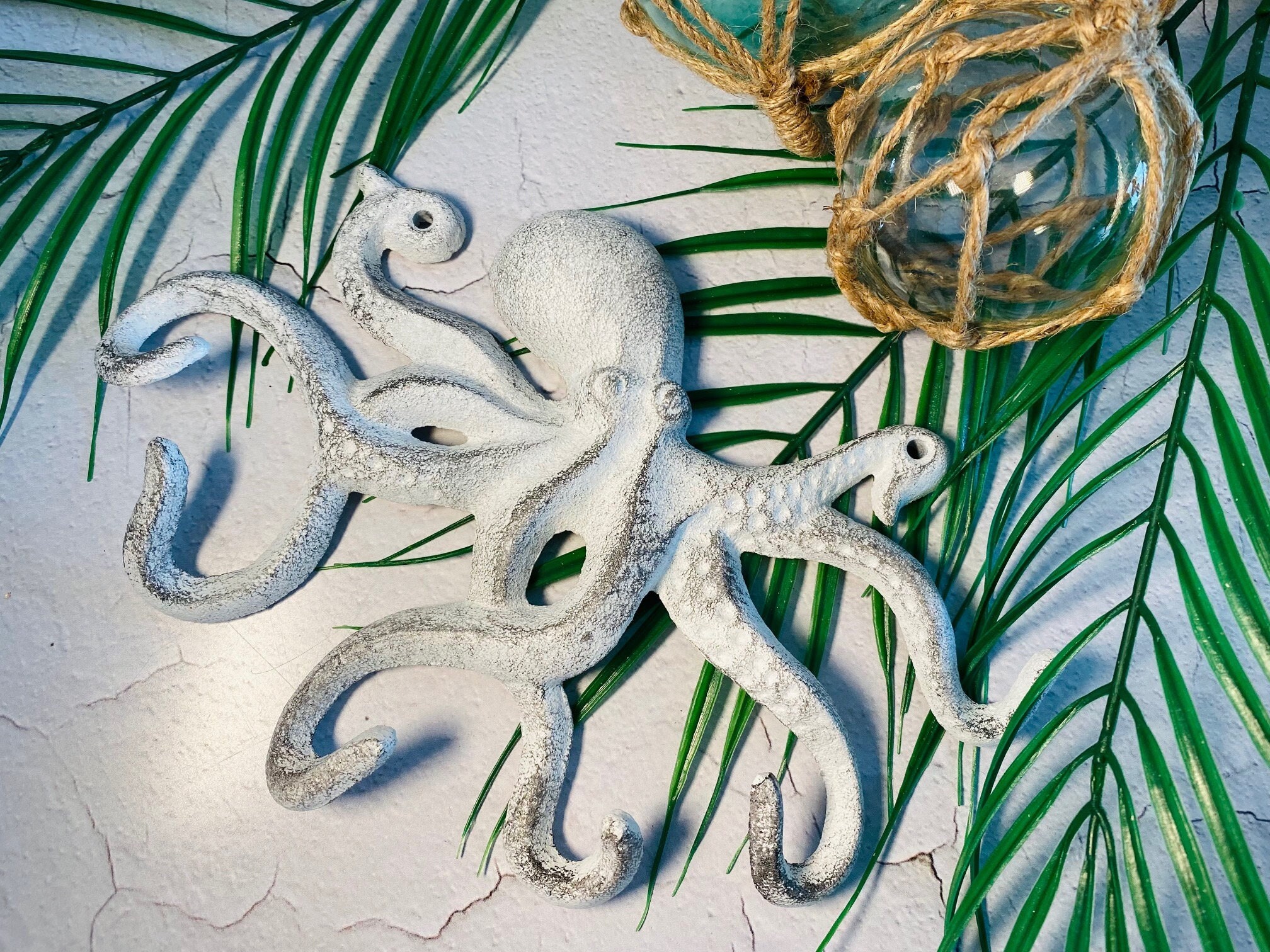 Coat hook Octopus Cast Iron Wall Hook Accessories hook Leash hook Hat