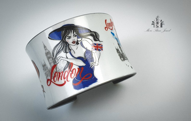 Handmade Cuff Bracelet Design LONDON