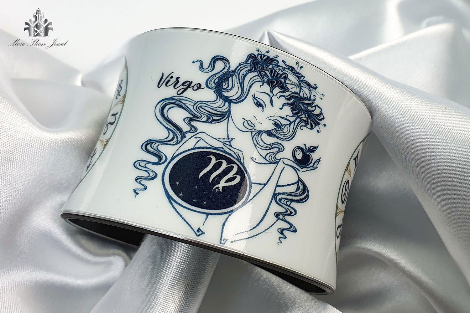 Lisa Devlin Designs Virgo Leather Cuff