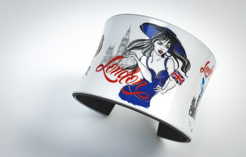 Handmade Cuff Bracelet Design LONDON