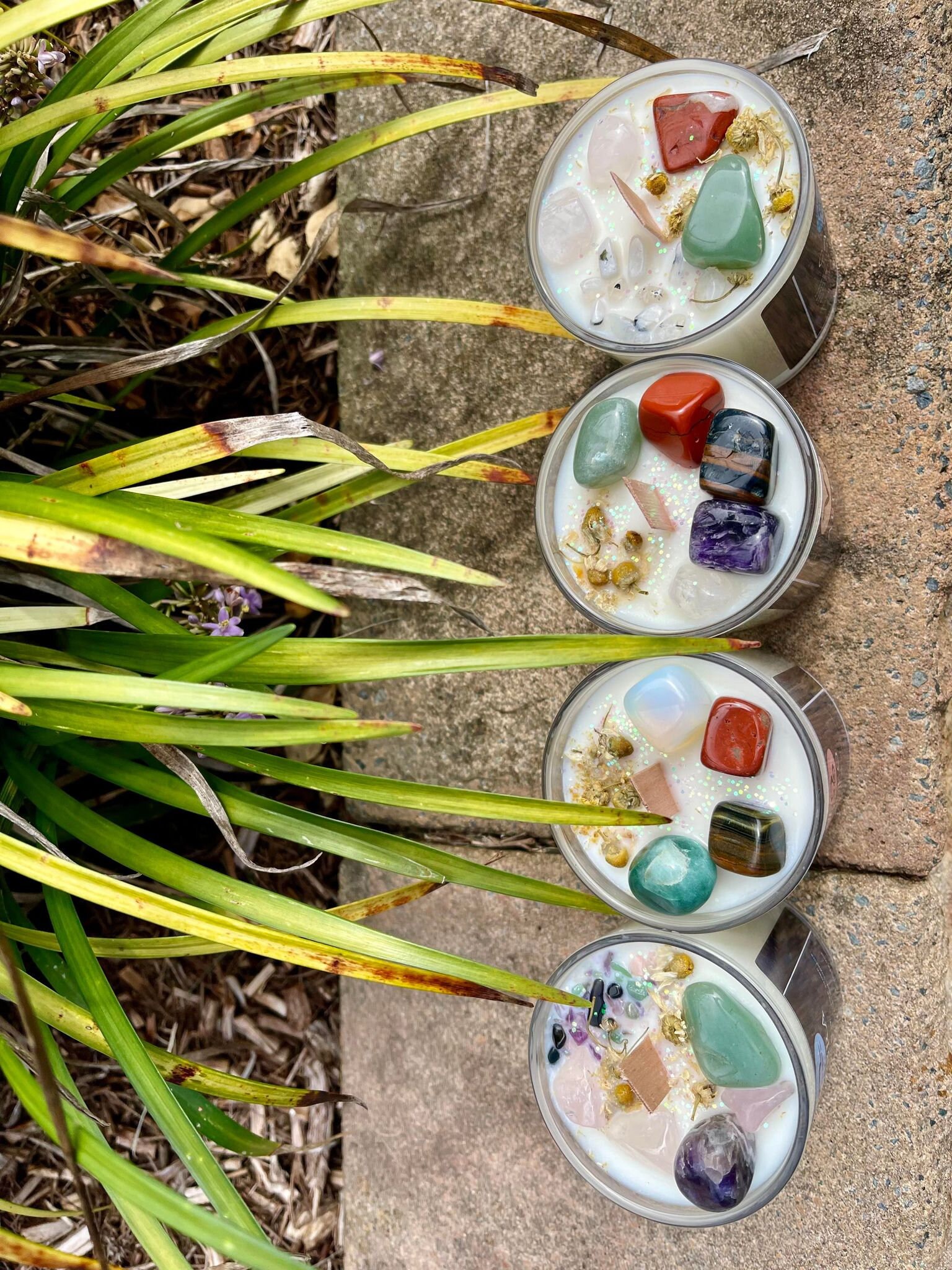 Star Sign Crystal Candleshoroscope Candleszodiac Crystal Etsy Australia