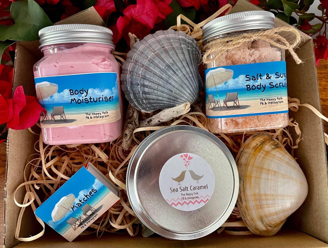 By The Sea Gift Box Gift Box Beach Theme Gift box Sea Etsy