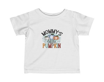 Mommys Little Pumpkin Fall and Halloween Shirt