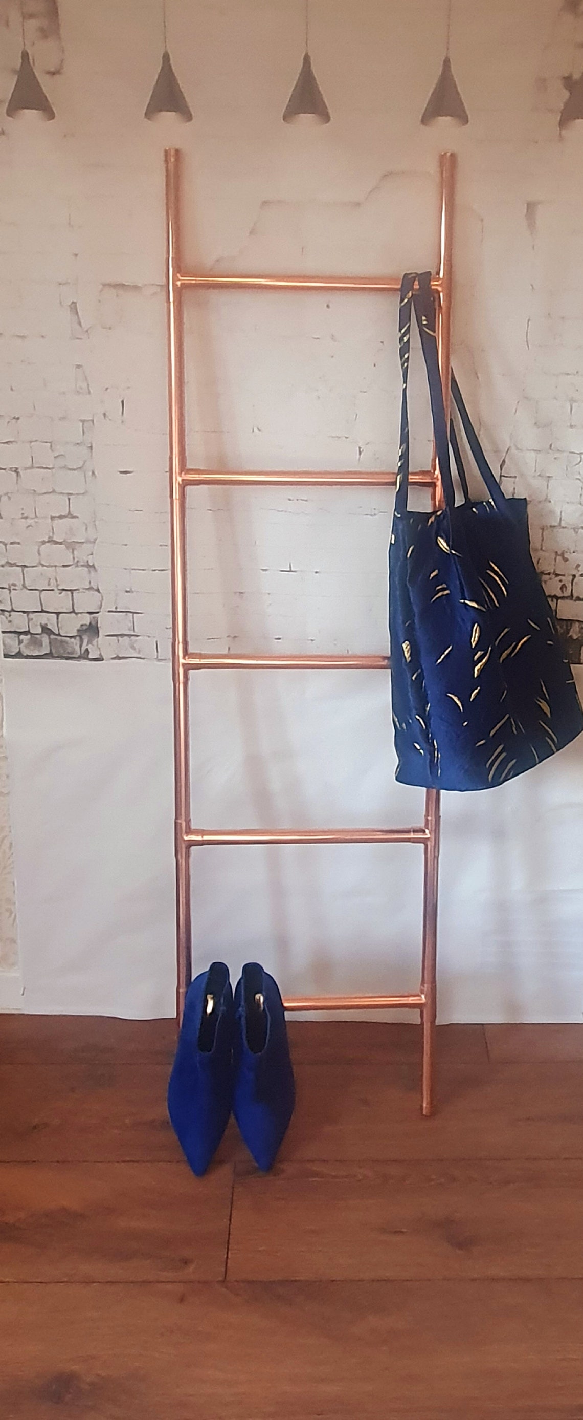 Copper Pipe Ladders Tall but customisable as made to order Etsy