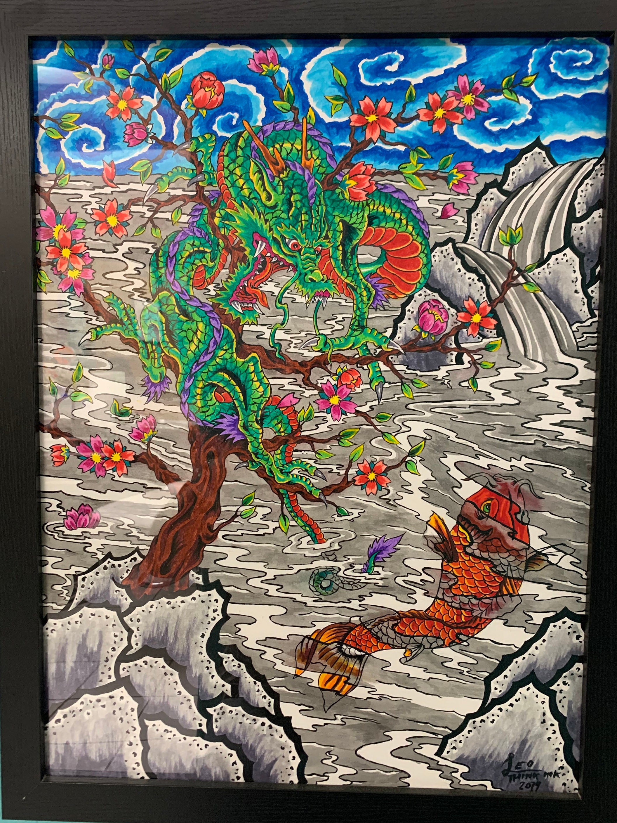 Tattoo Art Paintings Done by Leonardo Martinis of Think Ink - Etsy Tattoo Art Paintings Done by Leonardo Martinis of Think Ink - Etsy