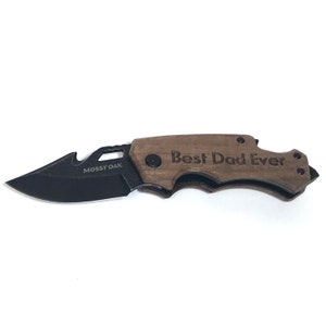 Custom Engraved Folding Knife, Fathers day, Valentines day gift for him, Custom, Groomsmen, Best Man, gift for husband