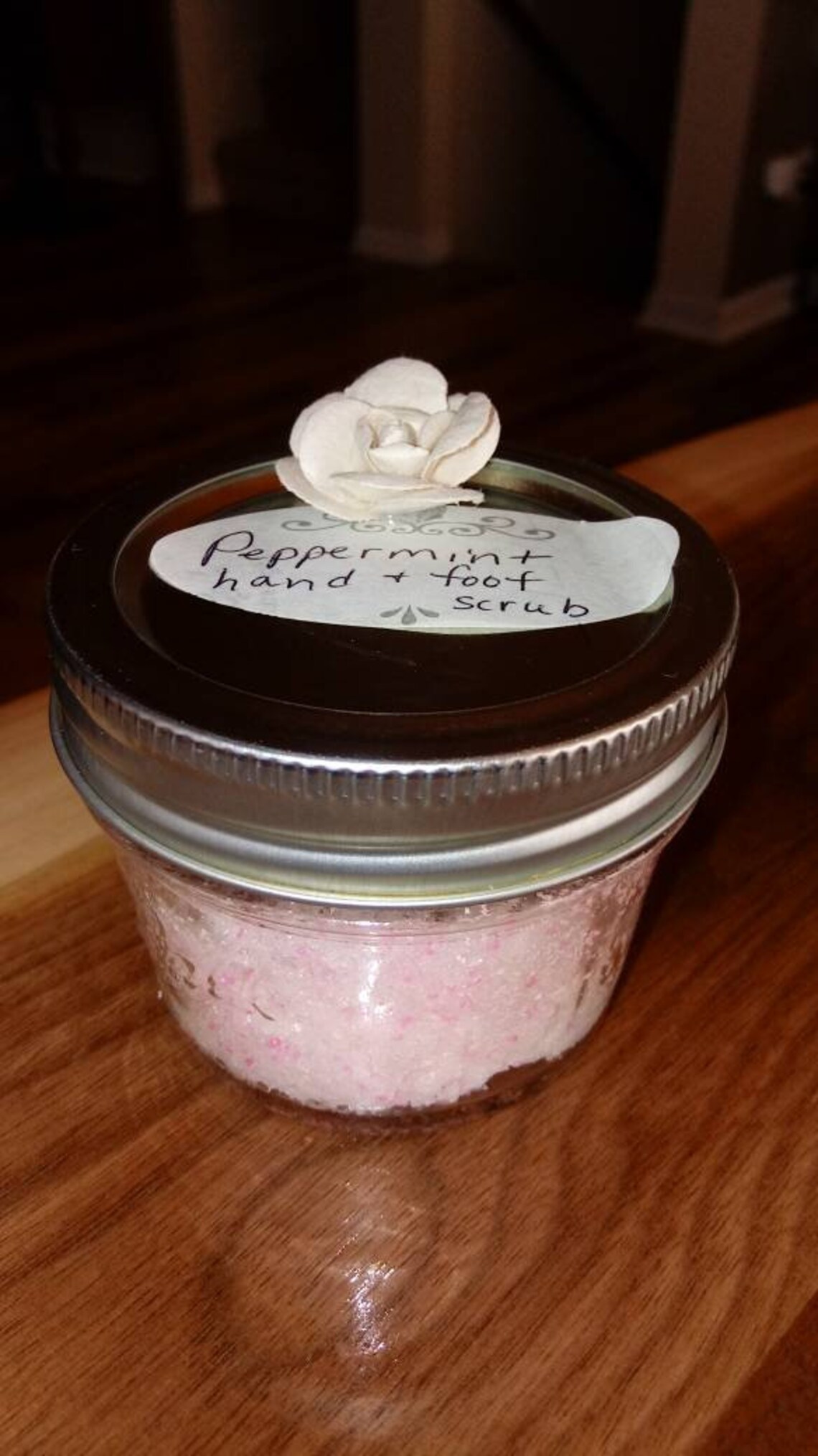 Scrubs. Sugar scrub for hands and feet made with a peppermint Etsy