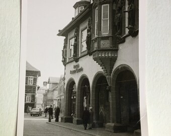 Vintage Architecture Photo, Antique Photograph, Old Photo, Black and White, Sepia Photo