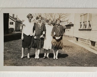 Vintage Friends Photograph, Antique Photo, Old Photo, Black and White, Sepia Photo