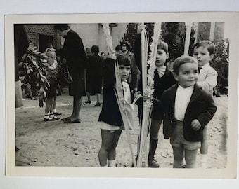 Vintage Kids Photograph, Antique Photo, Old Photo, Black and White, Sepia Photo