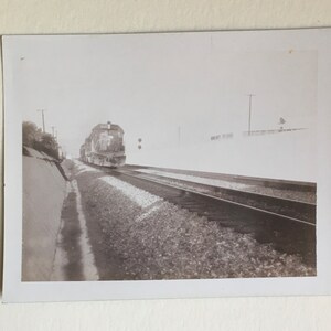 Vintage Train Photograph, Antique Photograph, Old Photo, Black and White