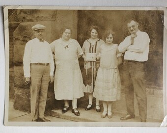 Vintage Friends Photograph, Antique Photo, Old Photo, Black and White, Sepia Photo