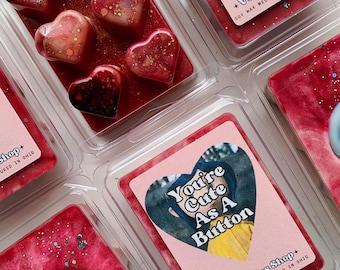 Cute As A Button - Coraline Inspired Wax Melt: Lemon, Blueberry, Vanilla