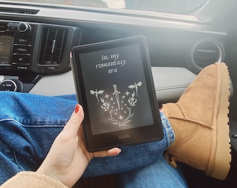 Custom Kindle Lock Screen: In My Romantasy Era (EPUB File)