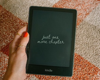 Personalized Kindle Lock Screen: Booktok Stripes EPUB (Digital Download