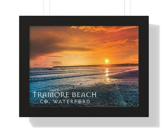 Boatstrand Beach Waterford Framed Poster Co