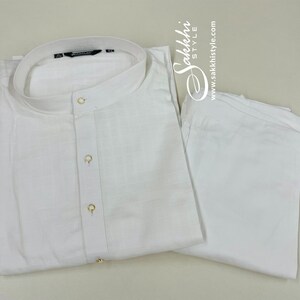 White Kurta Pyjama