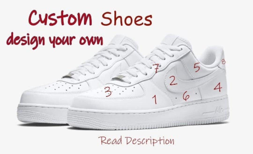 Design Your Custom Shoe can Be Any Shoe - Etsy
