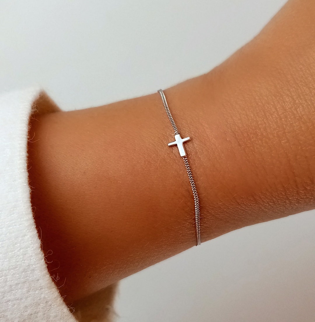 thumbnail image 2 of Silver Charm Bracelet POPLYKE Sterling Silver Bracelets For Women 2 of 10