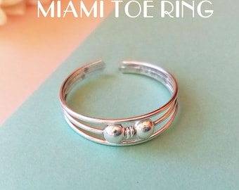 925 Silver MIDI Ring voor tenen of voor de eerste falanx van de vingers / Mini Sterling Silver Ring / MIDI